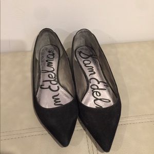 Sam Edelman pointed suede flats